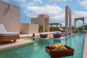 New PH w/private pool. Tulums #1 roofop.200mb wifi